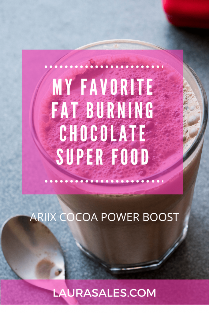 ARIIX Cocoa Power Boost My Favorite Fat Burning Chocolate Super Food Laura Sales